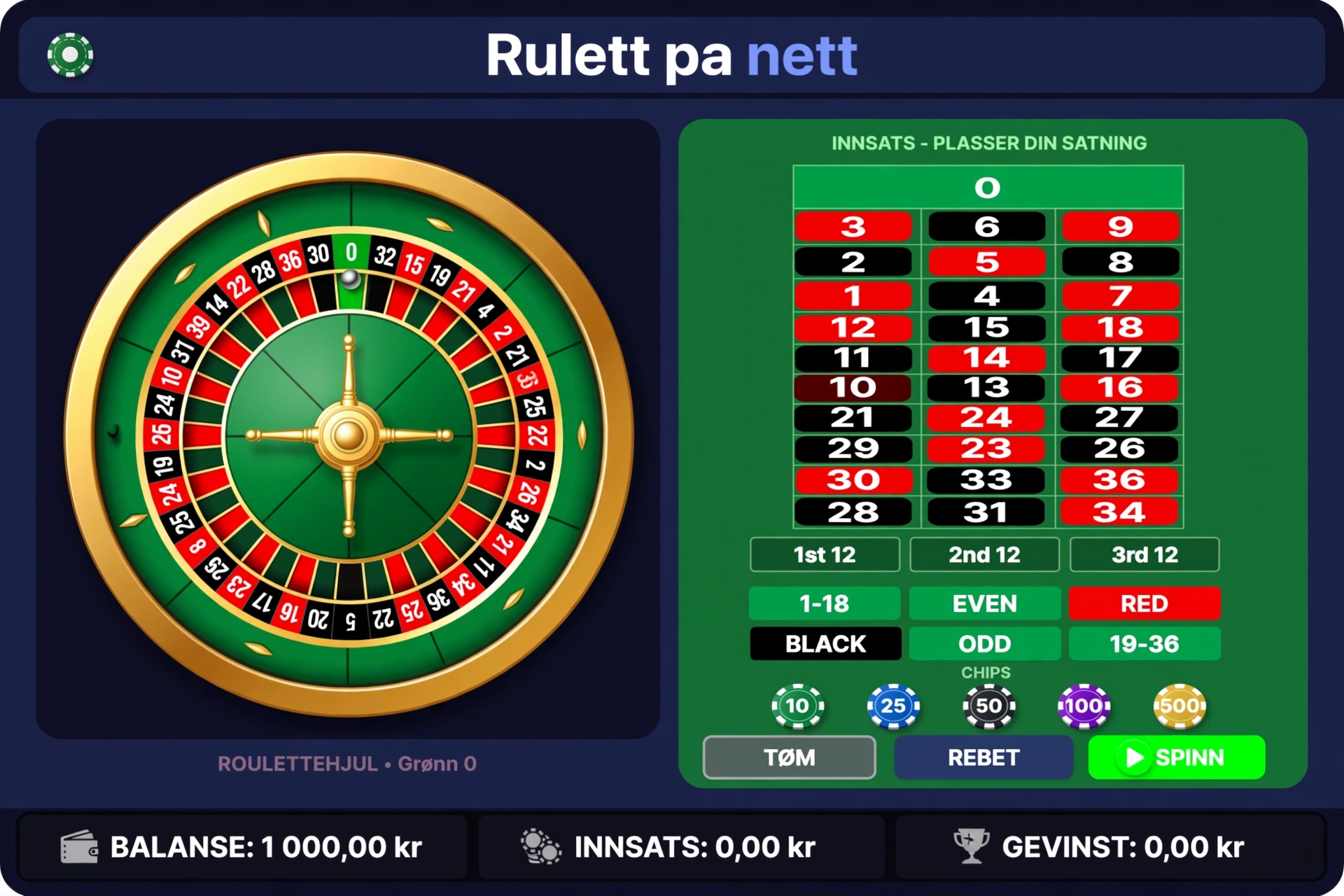 Rulett på nett — komplett guide for nybegynnere og erfarne spillere